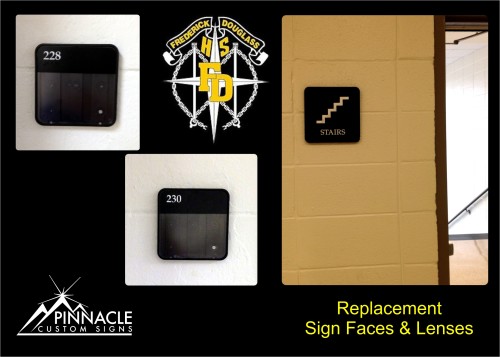 ADA Sign Lenses & Replacement Sign Faces