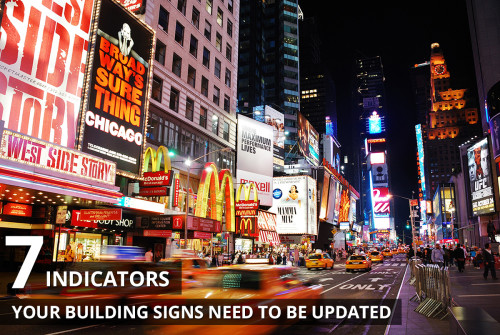 building signs, update building signs, need to update building signs