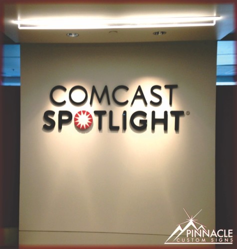 Lighted Lobby Sign | Frontlit Signage
