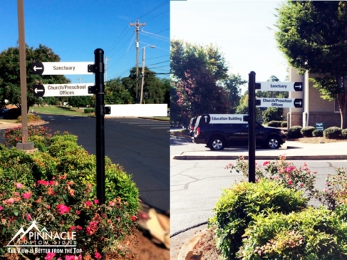 Directional Sign | Church Signs 