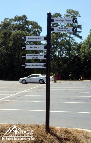Directional Sign | Church signs