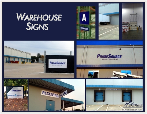 Warehouse Signs | Hanging Warehouse Signs | Warehouse Aisle Signs