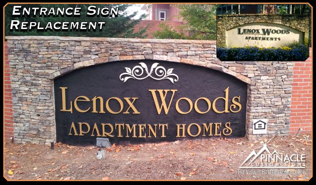 Entrance signs for communities | Neighborhood entrance designs