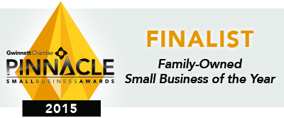 Pinnacle Small Business Award Finalist 2015 | Family Owned Business Category