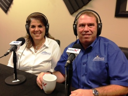 Don & Theresa Conklin during their interview on Open for Business, Gwinnett Business RadioX
