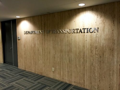 Georgia Department Of Transportation GDOT Indoor Signs