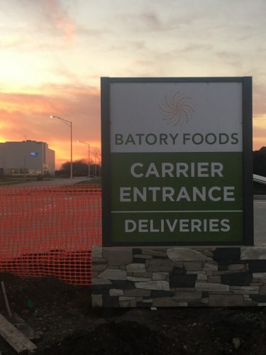 Batory Foods Entrance Monument