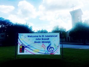 St. Lawrence Welcome Banner