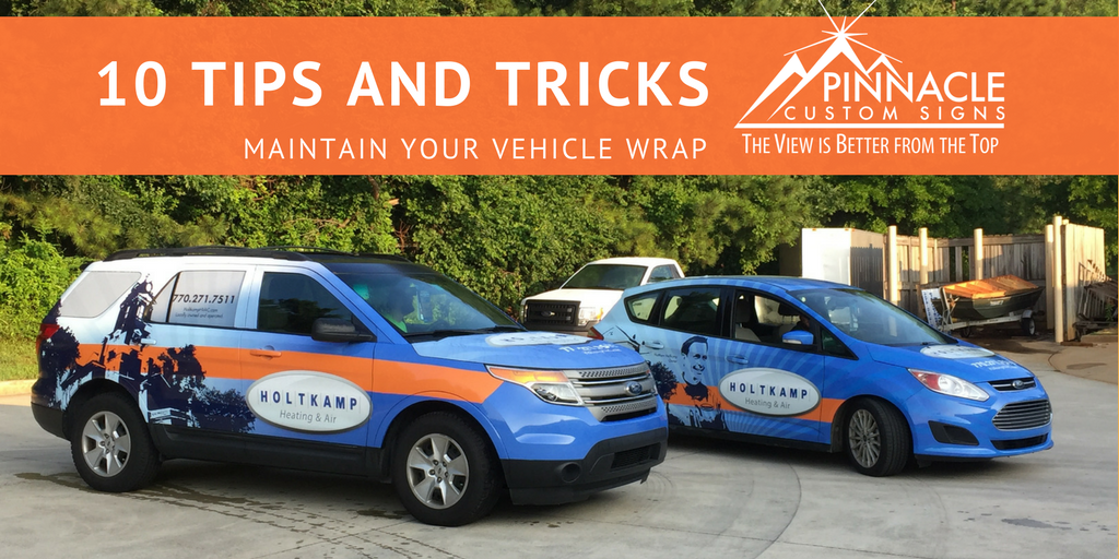 10 Tips and Tricks to Maintain Your Vehicle Graphics