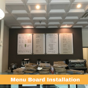 Voga Italian Gelato | Menu Board Graphics | Pinnacle Custom Signs