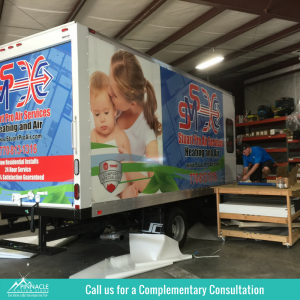 Promote Your Vehicle with Vinyl | Fleet Truck Graphics | Pinnacle Custom Signs