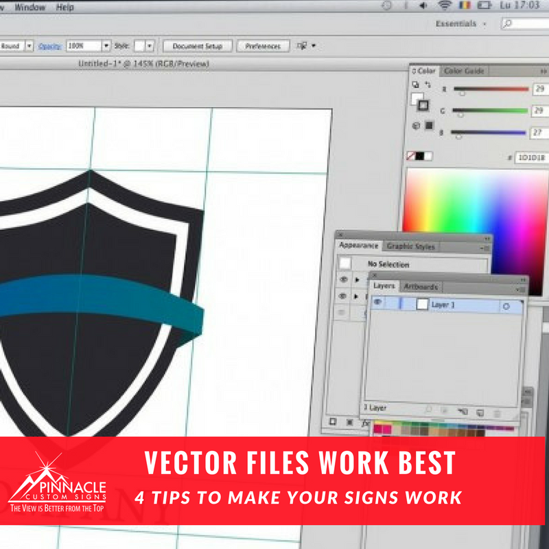 Design File Sign Design Guidelines for Signs: 4 Tips To Make Your Signs Work
