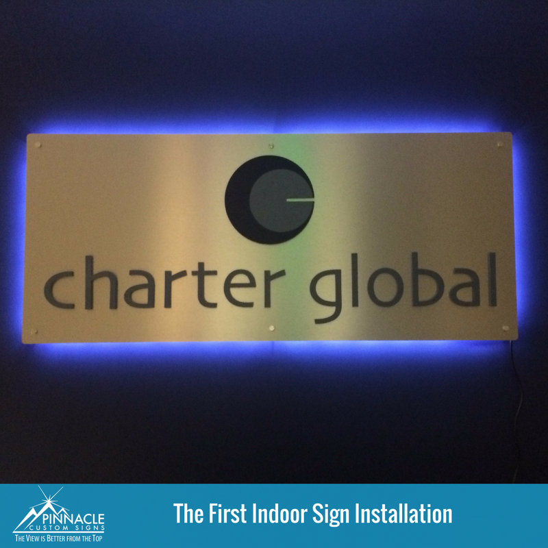 Growing with Charter Global - Relocating, Updating & New Signs