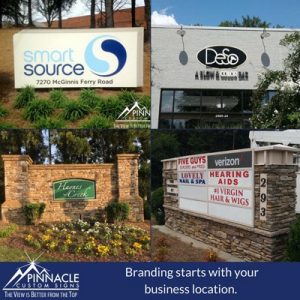 Branding starts with your business location.