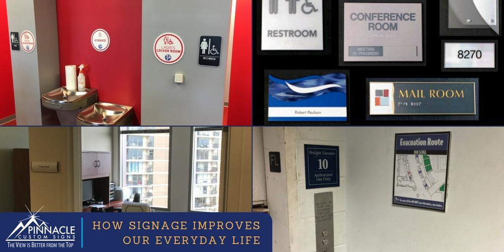 How signage improves our everyday lives