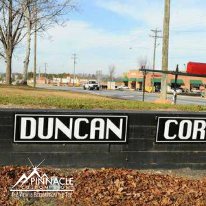 Monument Sign at the Orignial Corner of Duncan Corner | Pinnacle Custom Signs | Buford, GA