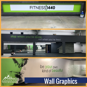 Vinyll Wall Graphics for Fitness 1440 in Norton, MA