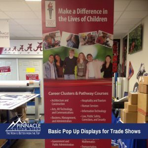 Pop-Up Displays for Trade Show Booth Presentation | Pinnacle Custom Signs
