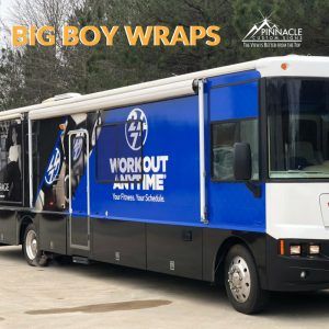 RV Vehicle Wrap for Workout Anytime