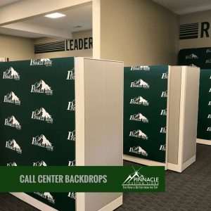 custom backdrops for call center in Athens, GA