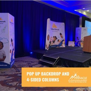 pop up backdrops for trade expos