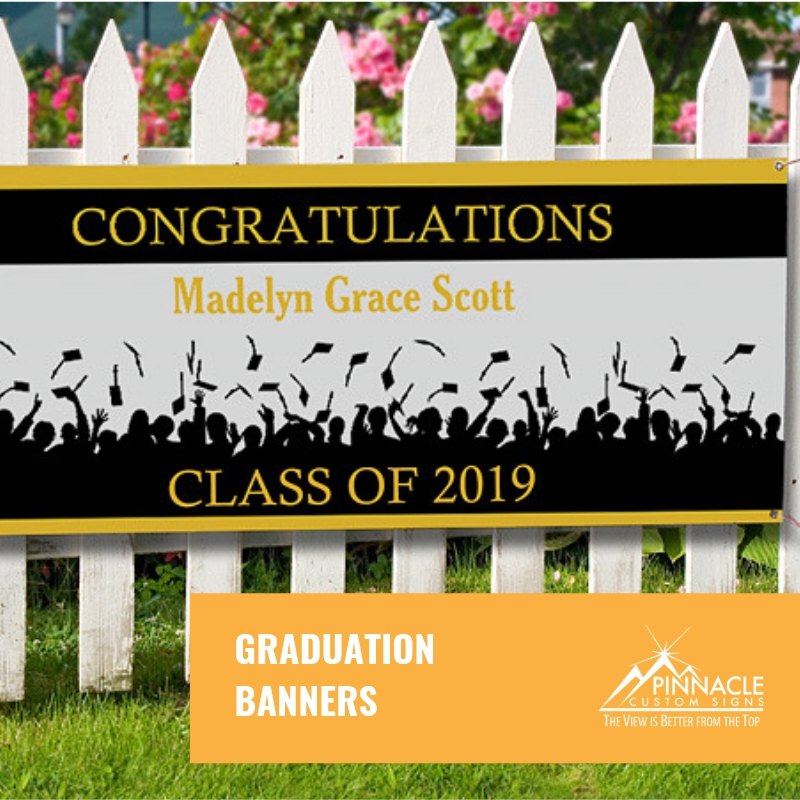 Custom Graduation Banners And Signs For High School & College Graduates