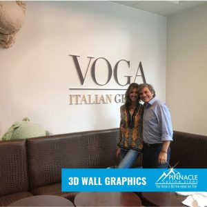 3D Wall Graphics for restaurants