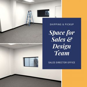 Additional Office Space for sales and sign design team